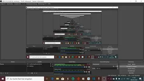 Giao diện OBS Studio